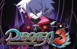 Disgaea 3: Absence of Justice Title Screen